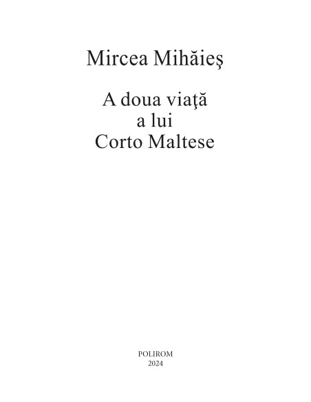 A doua viaţă a lui Corto Maltese