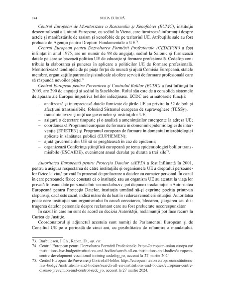 Noua Europă. Vol. III: Ghidul aprofundat al Uniunii Europene