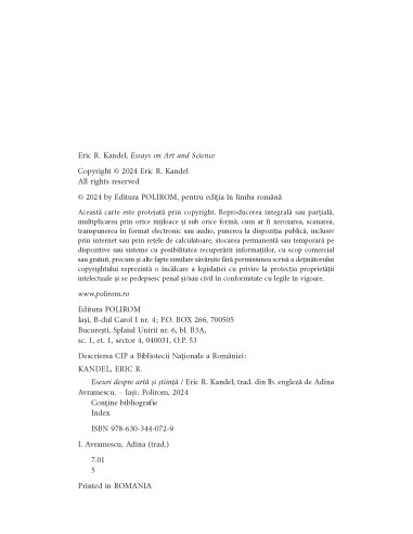 Eseuri despre artă şi ştiinţă