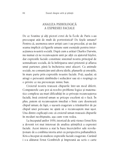 Eseuri despre artă şi ştiinţă