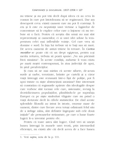 Conferinţe şi discursuri. 1937-1958