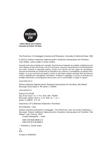 Despre nazismul şi filosofia lui...