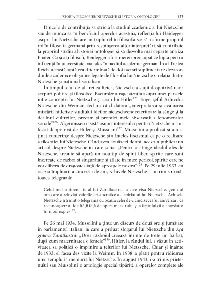 Despre nazismul şi filosofia lui Heidegger