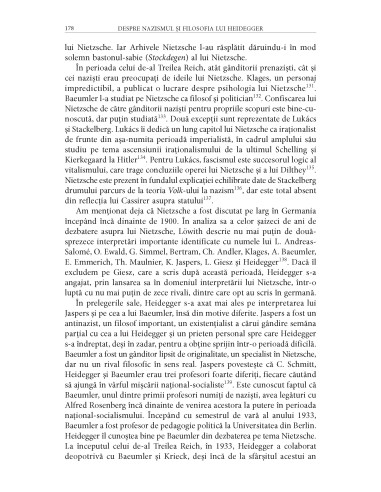 Despre nazismul şi filosofia lui...