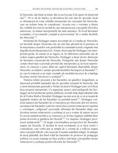 Despre nazismul şi filosofia lui Heidegger