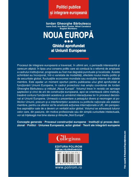 Noua Europă. Vol. III: Ghidul aprofundat al Uniunii Europene