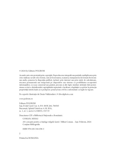 101 concepte pentru a înţelege religiile lumii