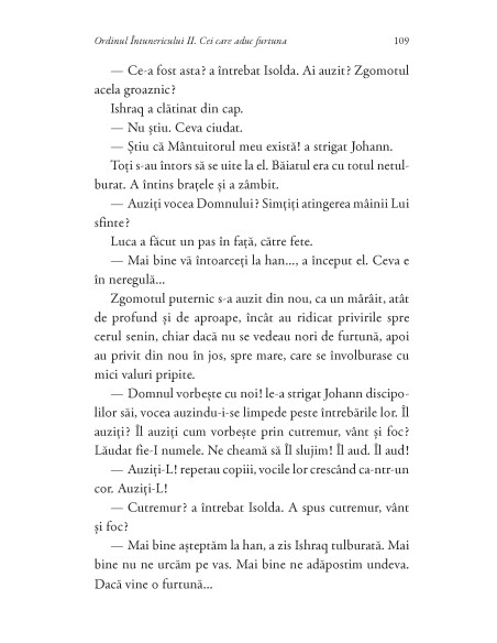 Ordinul Întunericului. Volumul II. Cei care aduc furtuna