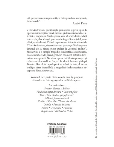 Shakespeare interpretat de Adrian...