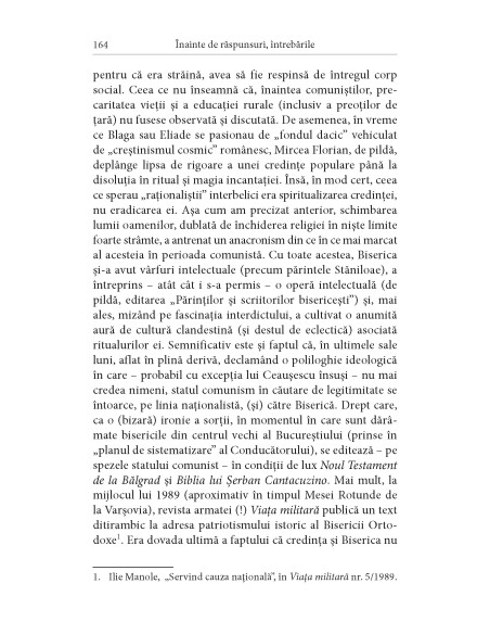 Înainte de răspunsuri, întrebările