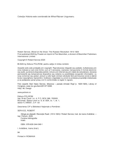 Sânge pe zăpadă Sânge pe zăpadă