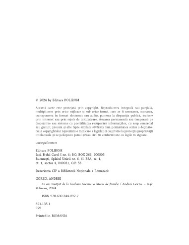 Ce am învăţat de la Graham Greene