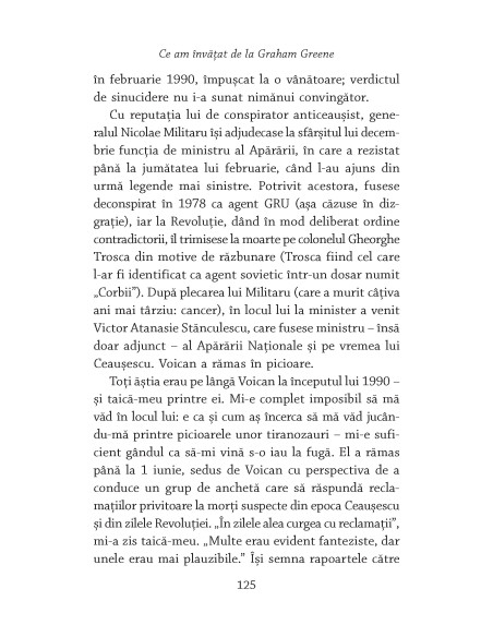 Ce am învăţat de la Graham Greene