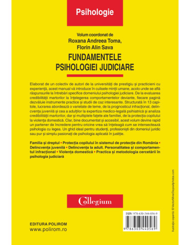 Fundamentele psihologiei judiciare