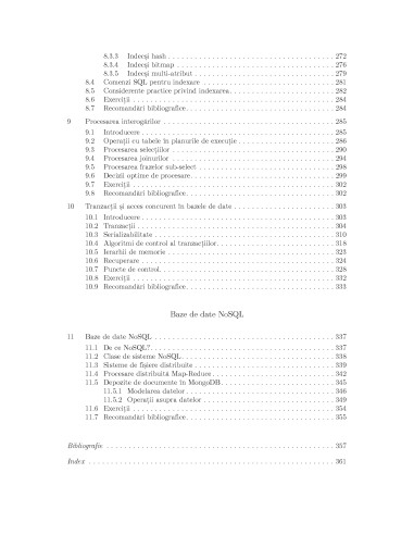 Teoria şi practica bazelor de date