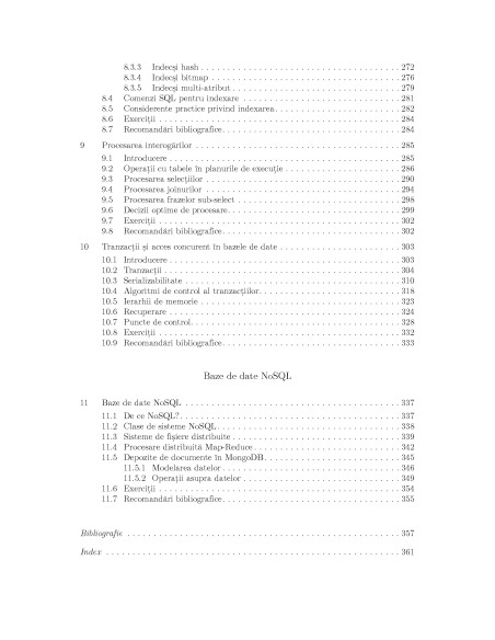 Teoria şi practica bazelor de date