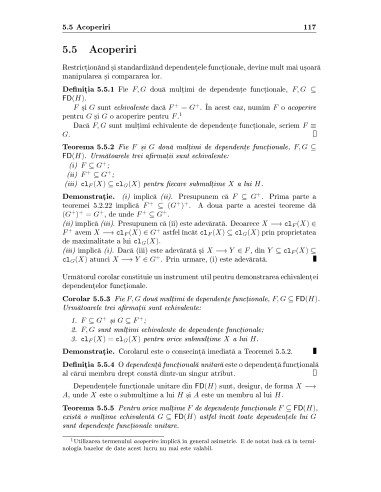 Teoria şi practica bazelor de date