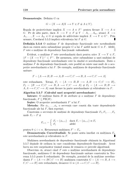 Teoria şi practica bazelor de date