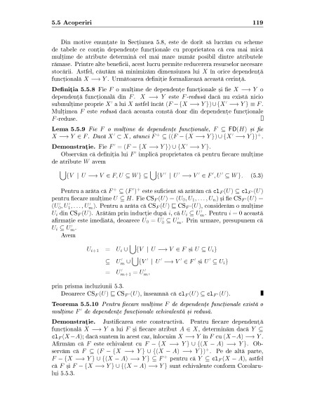 Teoria şi practica bazelor de date