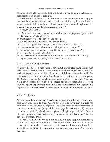 Fundamentele psihologiei judiciare