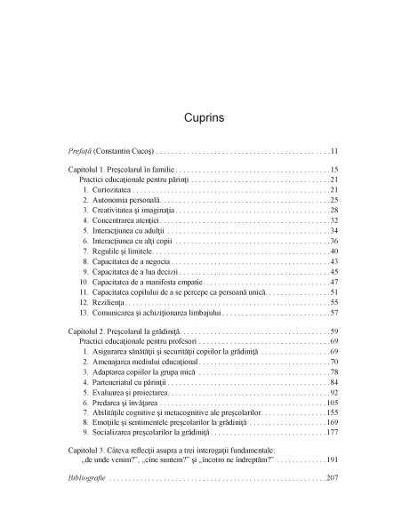 Preşcolarul în familie şi la grădiniţă