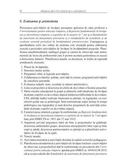 Preşcolarul în familie şi la grădiniţă