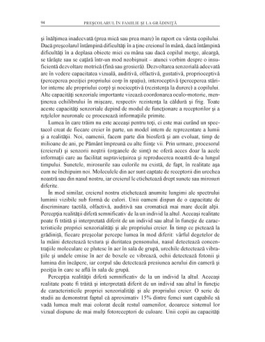 Preşcolarul în familie şi la grădiniţă