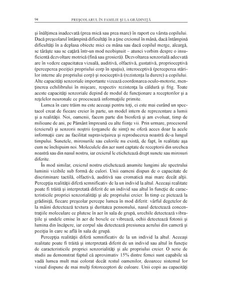 Preşcolarul în familie şi la grădiniţă