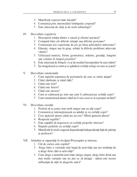 Preşcolarul în familie şi la grădiniţă