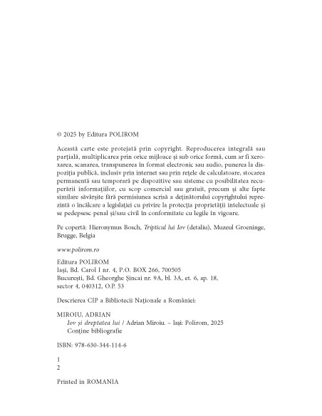 Iov şi dreptatea lui