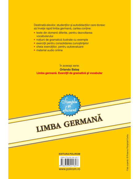 Limba germană. Simplu şi eficient