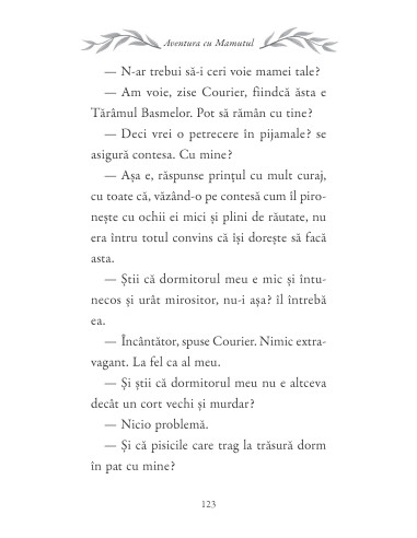 Regulile Prinţesei. Aventura cu Mamutul