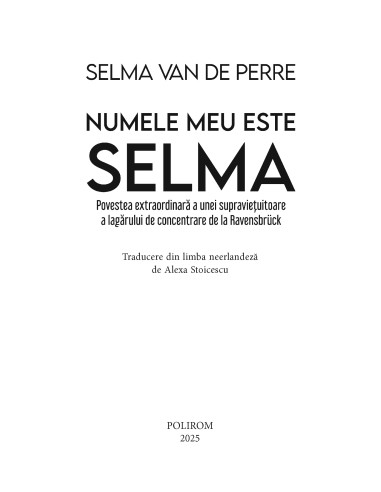 Numele meu este Selma