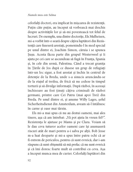 Numele meu este Selma