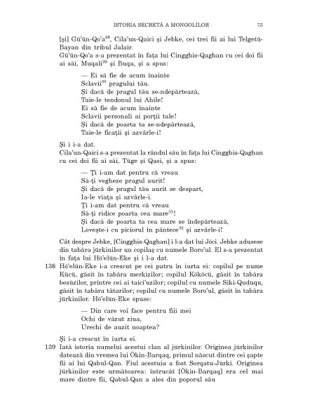 Istoria secretă a mongolilor