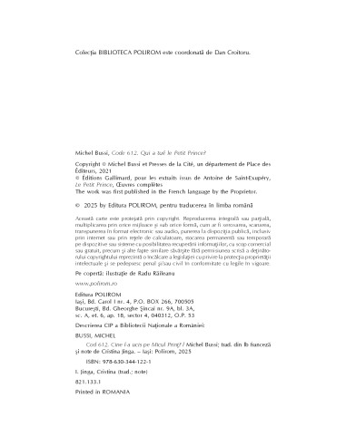 Cod 612. Cine l-a ucis pe Micul Prinţ?