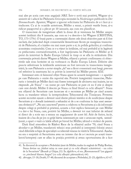 Dosarul de Securitate al Hertei Müller