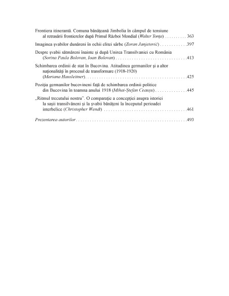 Schimbarea loialităţilor şi reorganizare instituţională