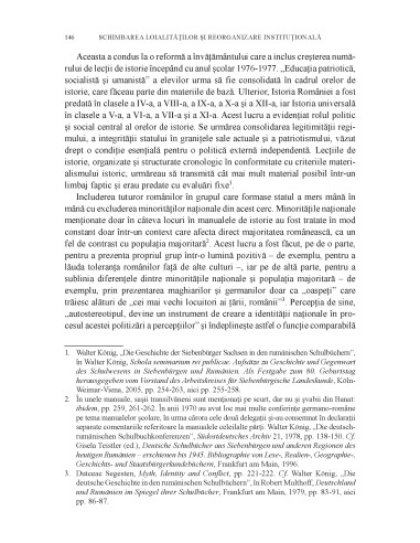 Schimbarea loialităţilor şi...