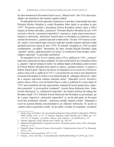 Schimbarea loialităţilor şi...