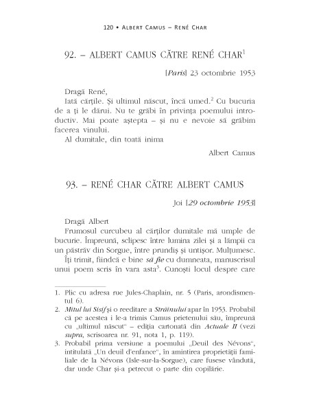 Corespondenţă. 1946-1959