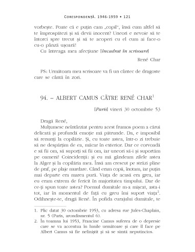 Corespondenţă. 1946-1959