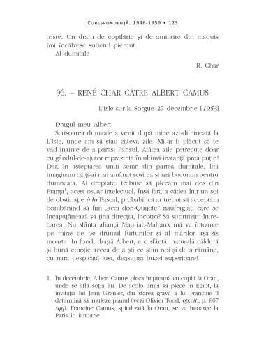 Corespondenţă. 1946-1959