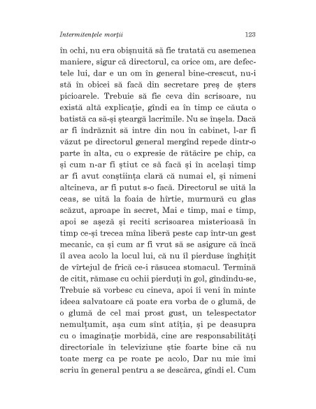 Intermitenţele morţii