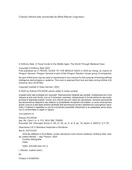 Ghid de călătorie în Evul Mediu