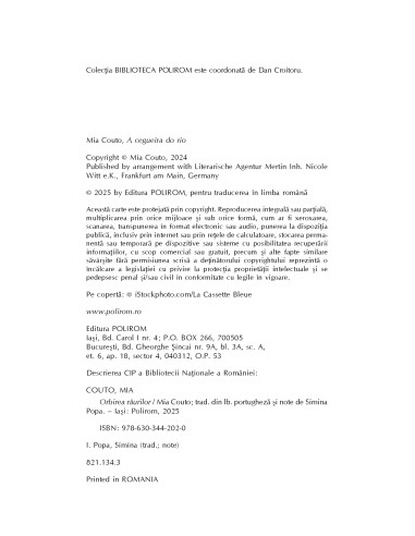 Orbirea râurilor Orbirea râurilor