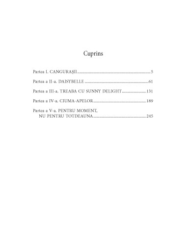 Pentru moment, nu pentru totdeauna