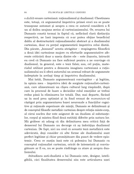 Filosofia şi limitele gândirii