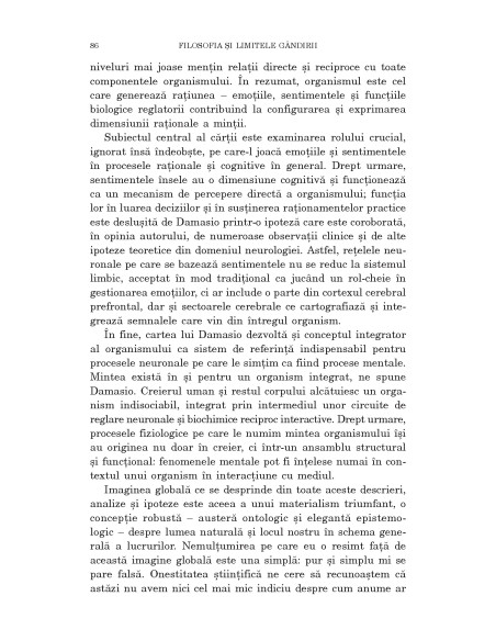 Filosofia şi limitele gândirii