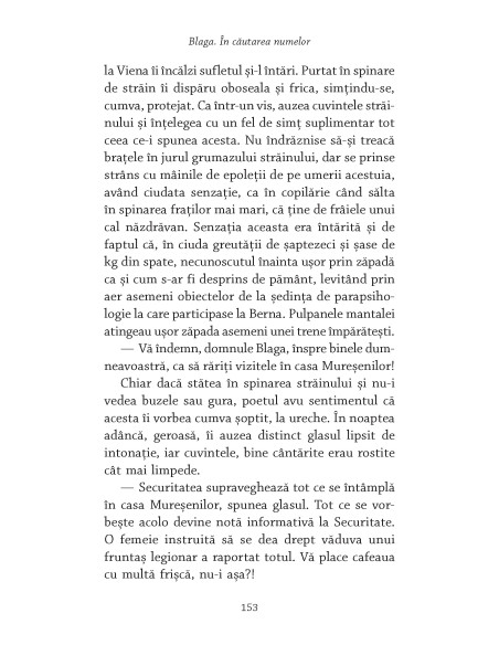 Blaga. În căutarea numelor